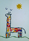 Пластилиновый жираф