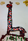 Пластилиновый жираф